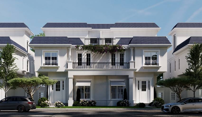 Exterior architecture render